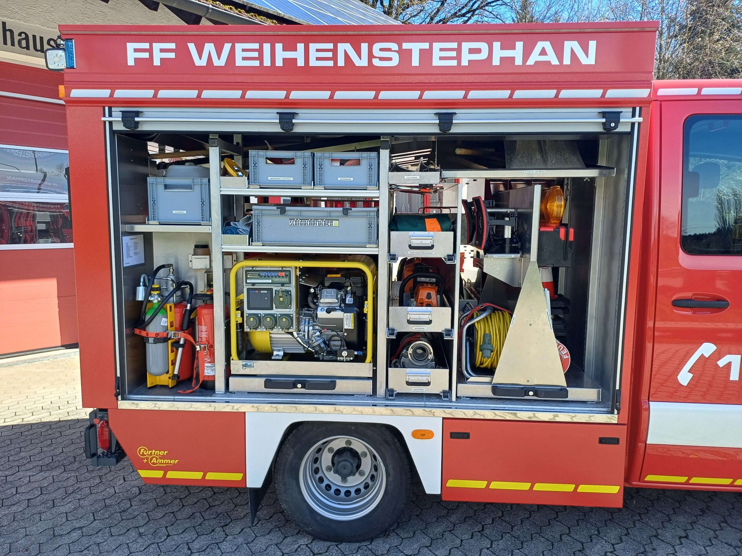 Technische Hilfeleistung Feuerwehrauto