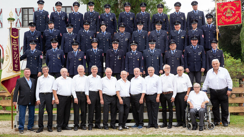 FFW Weihenstephan Gruppenbild 150-Jähriges